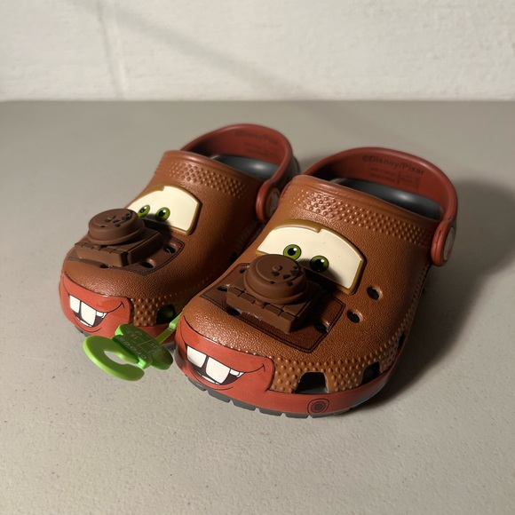Crocs Cars MATER Classic Clog Toddler TD Sizes c8 c9 c10 209374-0DA BRAND NEW - Picture 4 of 15
